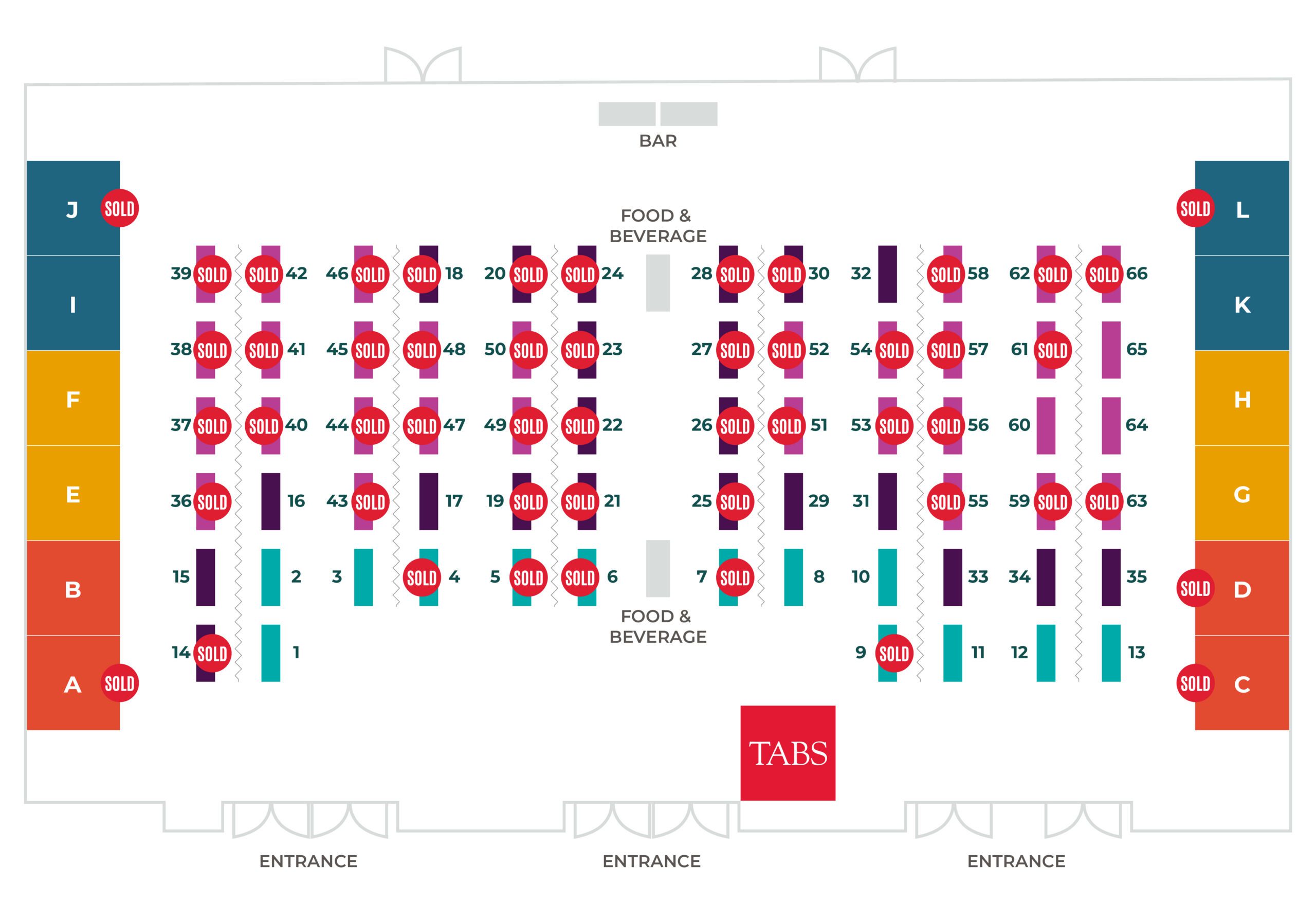 Exhibit Hall Map