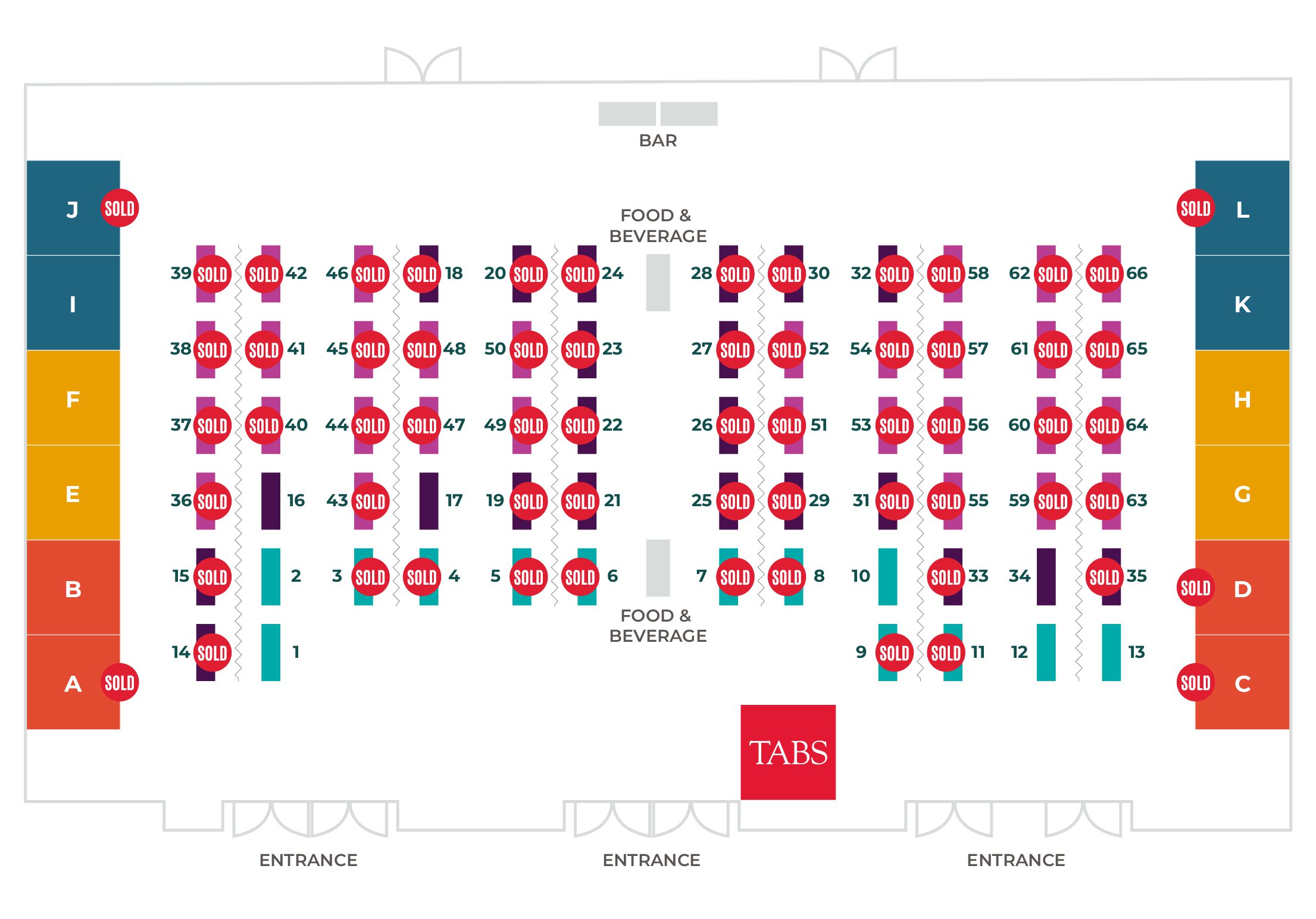 Exhibit Hall Map